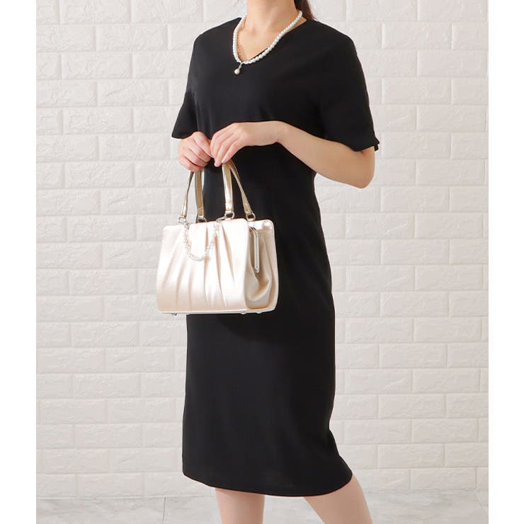 Vネックウエストリボンワンピース×ジャケット2点セット レディース 女性 | レースレディース  | 詳細画像7 