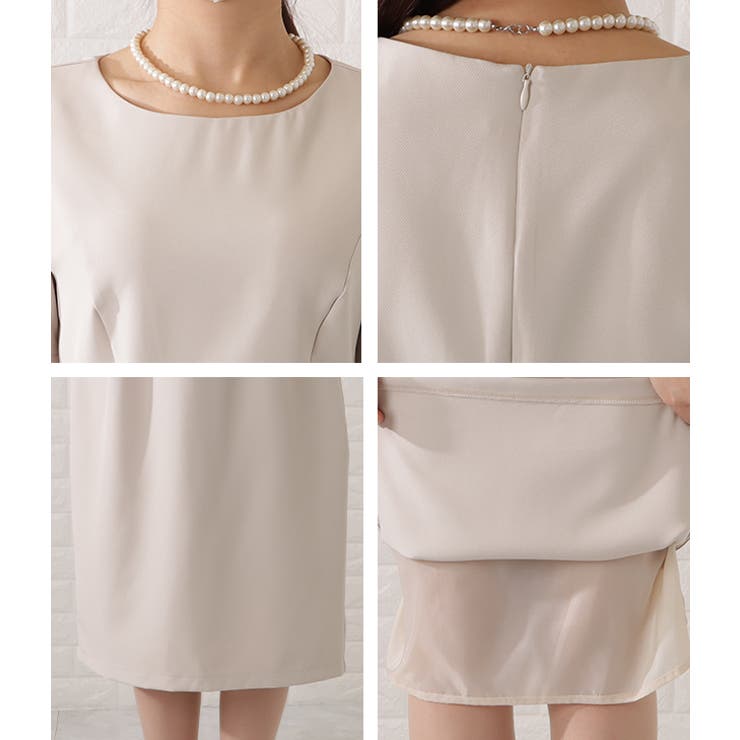 ノーカラージャケット&コクーンワンピースセットアップ レディース 女性 | レースレディース  | 詳細画像19 