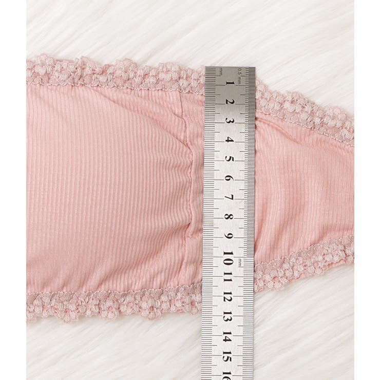 リブ チューブトップ ブラトップ | レースレディース  | 詳細画像18 