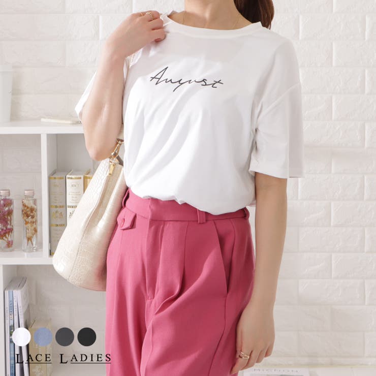 ゆるシルエットビッグ半袖Tシャツ レディース 女性 | レースレディース  | 詳細画像1 