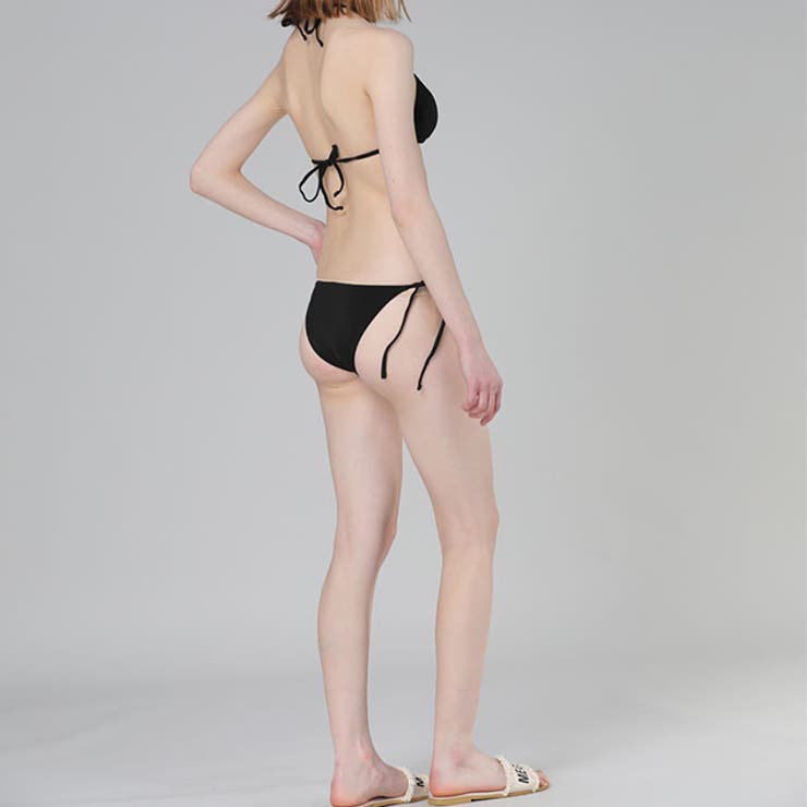ベーシックストラップトライアングルビキニセット 女性