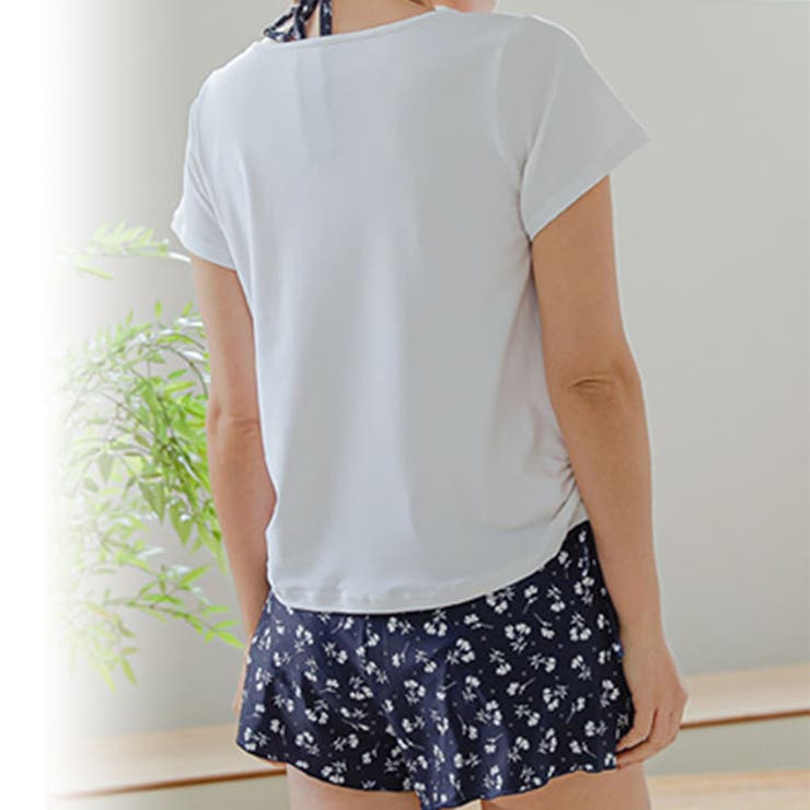 小花柄ホルタービキニ3点セット 女性 レディース | レースレディース  | 詳細画像9 