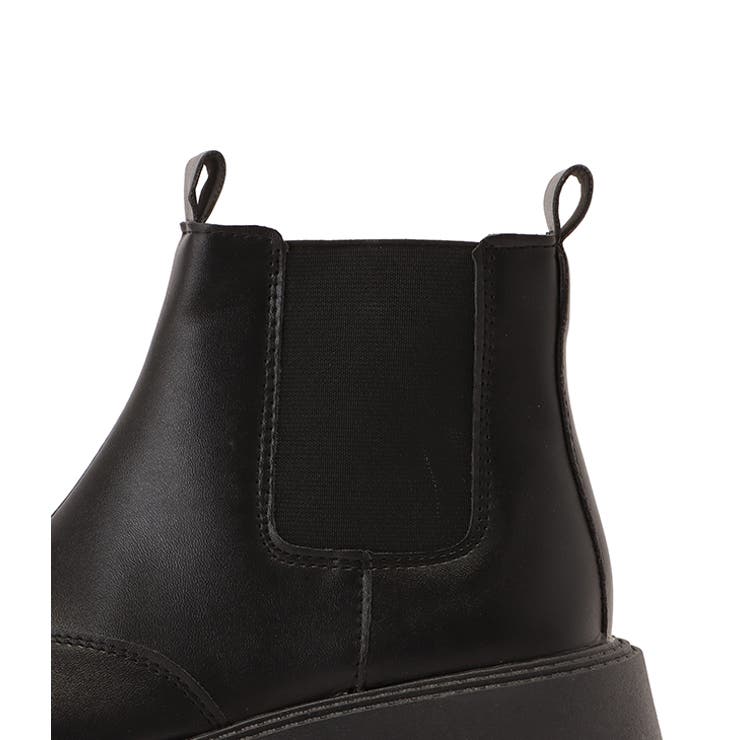 厚底 サイドゴア ショートブーツ | レースレディース  | 詳細画像19 