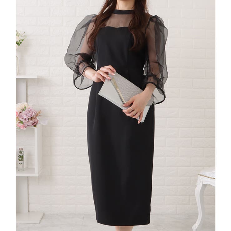 シアーキャンディスリーブタイトワンピース 女性 レディース | レースレディース  | 詳細画像15 