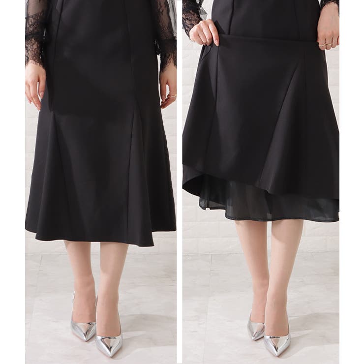 シアードッキングVネック長袖ワンピース 女性 レディース | レースレディース  | 詳細画像19 