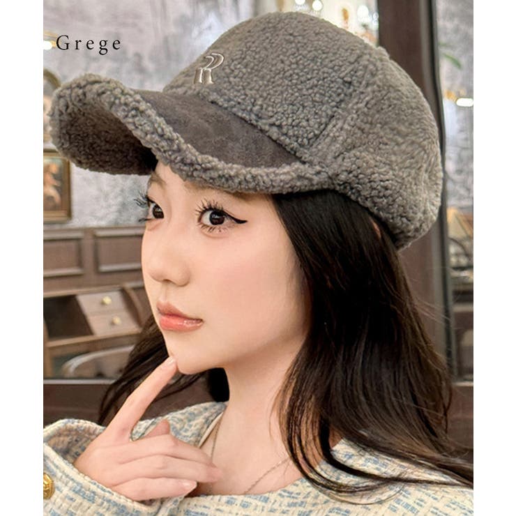 刺繍付き 異素材 ボア | レースレディース  | 詳細画像6 