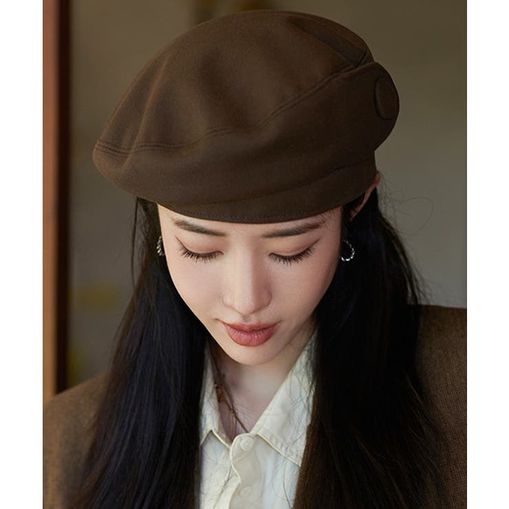 ソリッドカラー くるみ ボタン付き | レースレディース  | 詳細画像8 