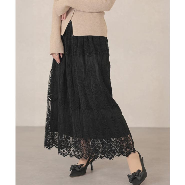 総レース ウエスト イージー | レースレディース  | 詳細画像5 