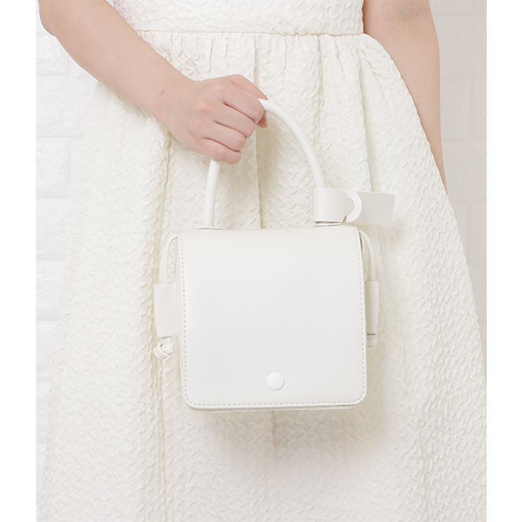 ボックス型 2way ハンドバッグ | レースレディース  | 詳細画像16 