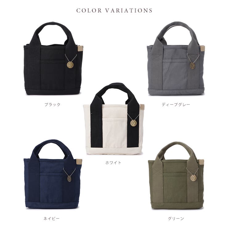 キャンバス ミニトートバッグ 三層 | レースレディース  | 詳細画像2 