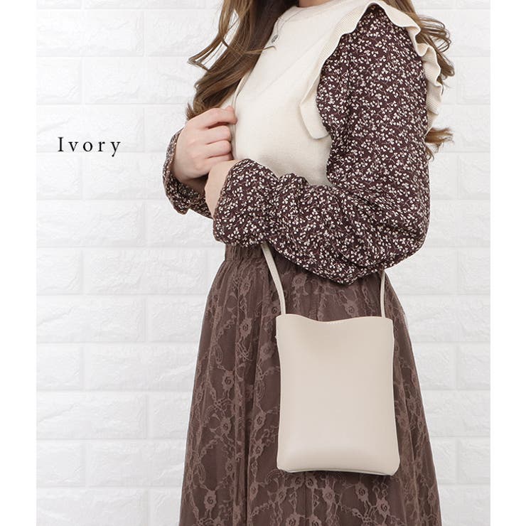 スクエア型 ポシェット ミニショルダーバッグ | レースレディース  | 詳細画像6 