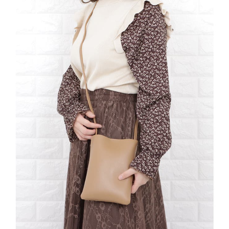 スクエア型 ポシェット ミニショルダーバッグ | レースレディース  | 詳細画像9 