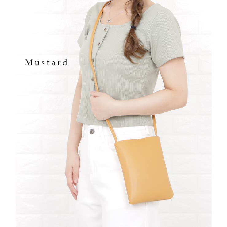 スクエア型 ポシェット ミニショルダーバッグ | レースレディース  | 詳細画像13 