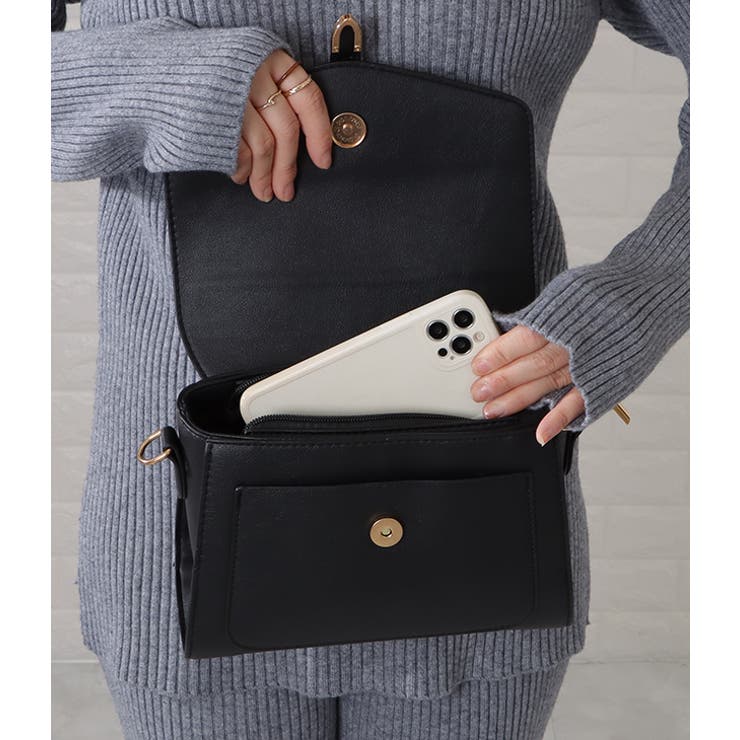 2way フラップハンドル ショルダーバッグ | レースレディース  | 詳細画像5 