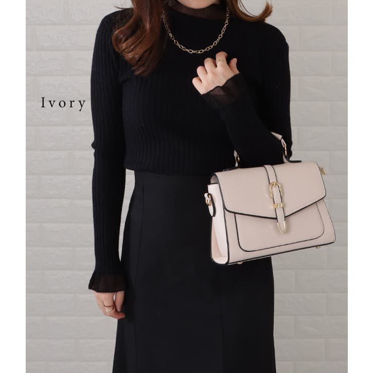 2way フラップハンドル ショルダーバッグ | レースレディース  | 詳細画像6 