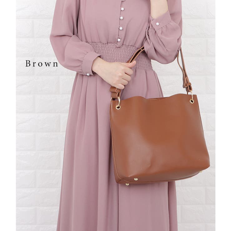 大容量 ショルダーバッグ A4サイズ収納 | レースレディース  | 詳細画像7 