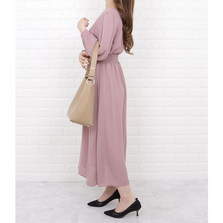 大容量 ショルダーバッグ A4サイズ収納 | レースレディース  | 詳細画像12 