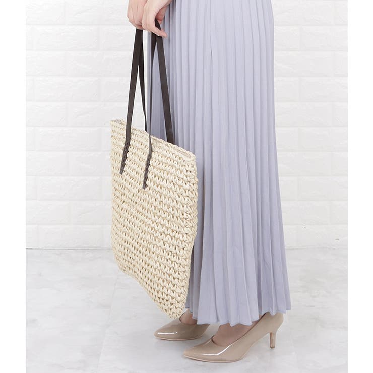 大容量 ペーパートートバッグ かごバッグ | レースレディース  | 詳細画像13 