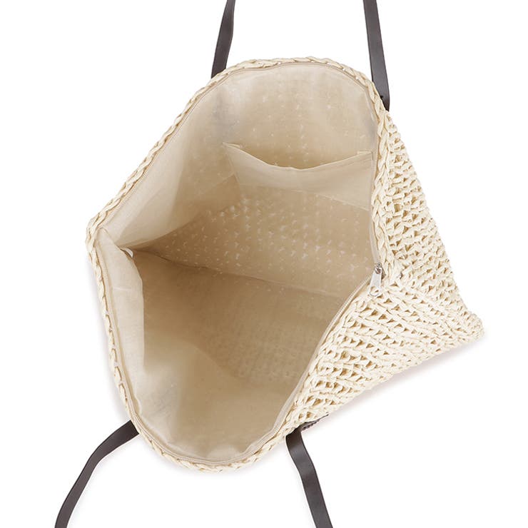 大容量 ペーパートートバッグ かごバッグ | レースレディース  | 詳細画像19 