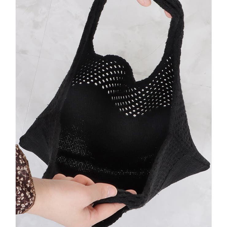 大容量 透かし編み ニット | レースレディース  | 詳細画像6 