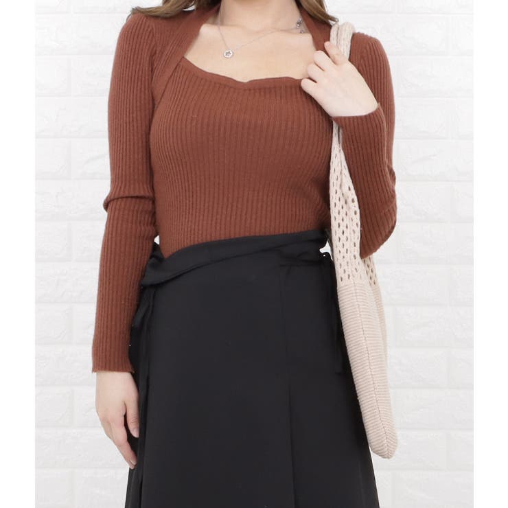 大容量 透かし編み ニット | レースレディース  | 詳細画像16 