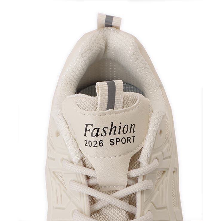 厚底 ダッドスニーカー ボリュームスニーカー | レースレディース  | 詳細画像19 