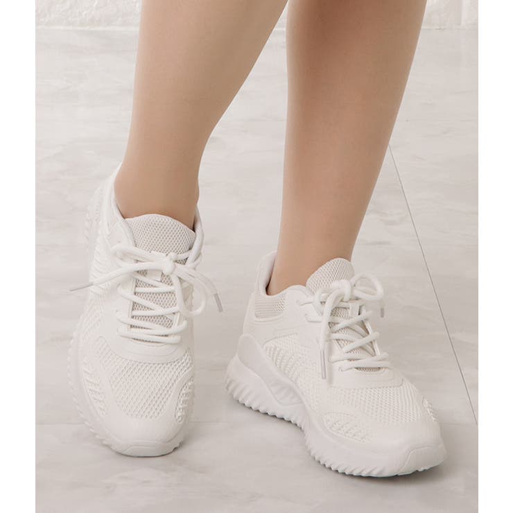 軽量 メッシュ スニーカー | レースレディース  | 詳細画像10 