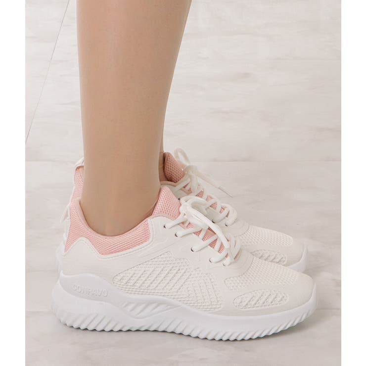 軽量 メッシュ スニーカー | レースレディース  | 詳細画像12 