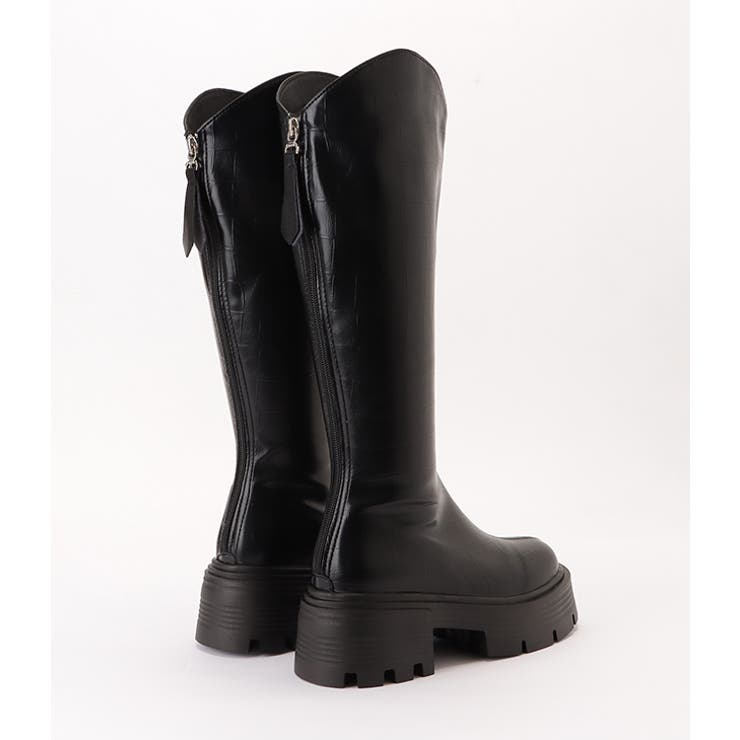 ボリュームソール ウエスタン ロングブーツ | レースレディース  | 詳細画像15 