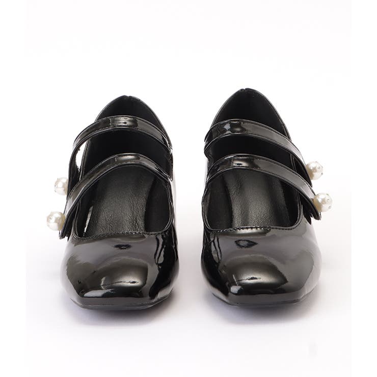 ダブルストラップ エナメル パンプス | レースレディース  | 詳細画像15 