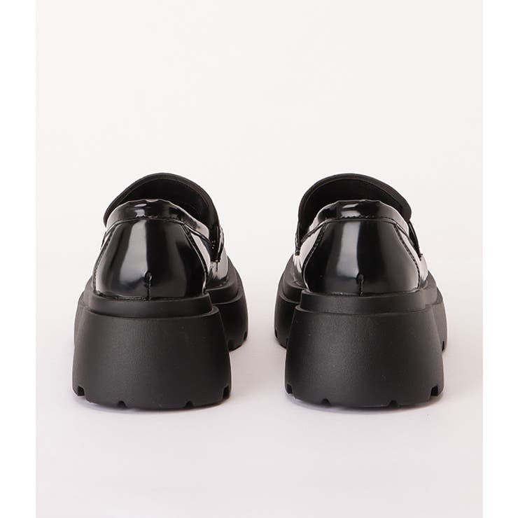 厚底 エナメル コインローファー | レースレディース  | 詳細画像17 