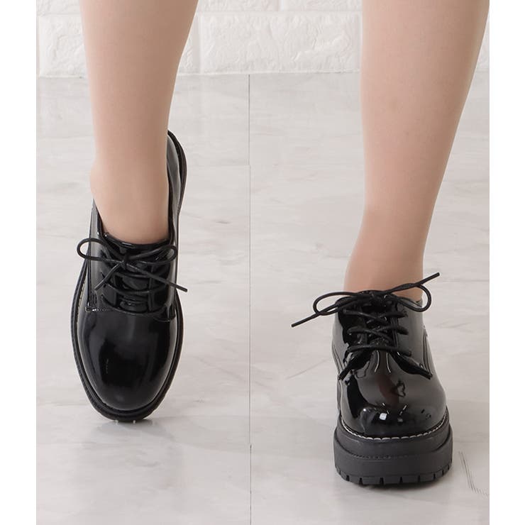 Eytsy 厚底レースアップシューズ　サイズ39 厚底レースアップシューズ(by あしながおじさん)｜通販の