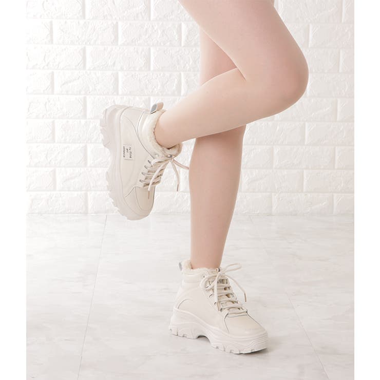 内ボア ハイカット 厚底 | レースレディース  | 詳細画像13 