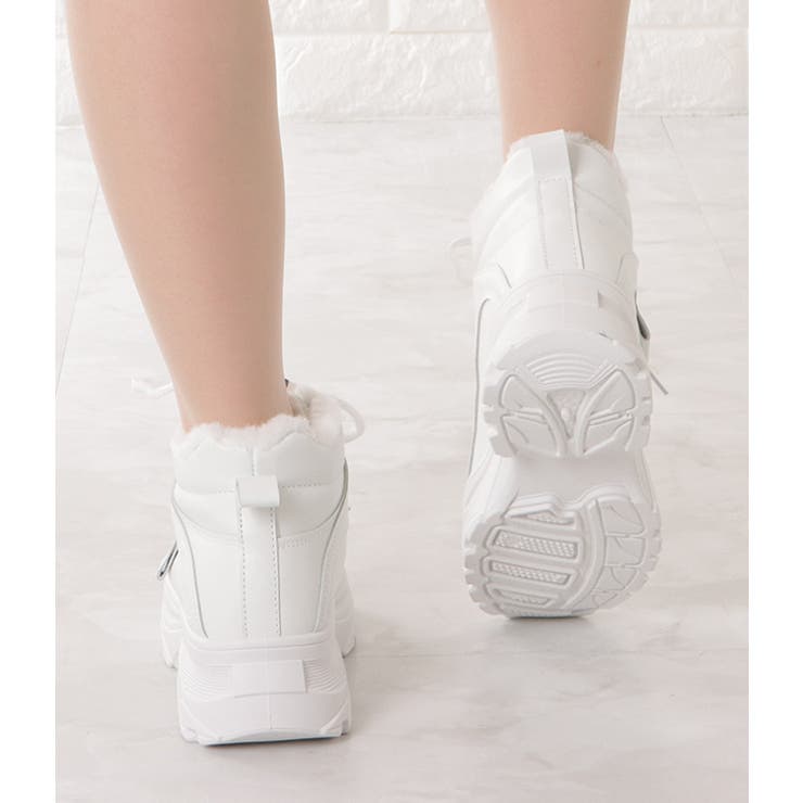 内ボア ハイカット 厚底 | レースレディース  | 詳細画像6 