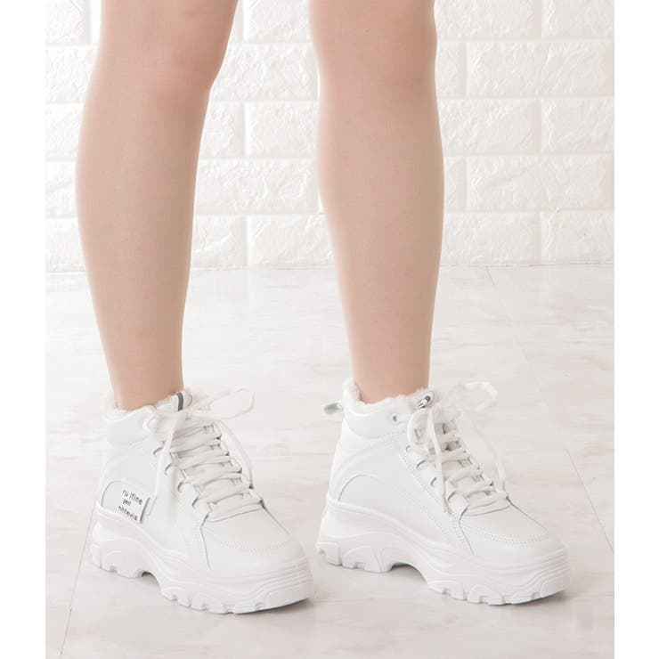 内ボア ハイカット 厚底 | レースレディース  | 詳細画像8 