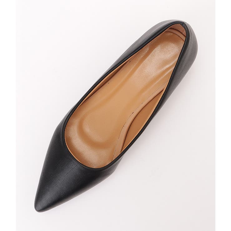 レザー調ポインテッドトゥスベーシックパンプス 女性 レディース | レースレディース  | 詳細画像19 