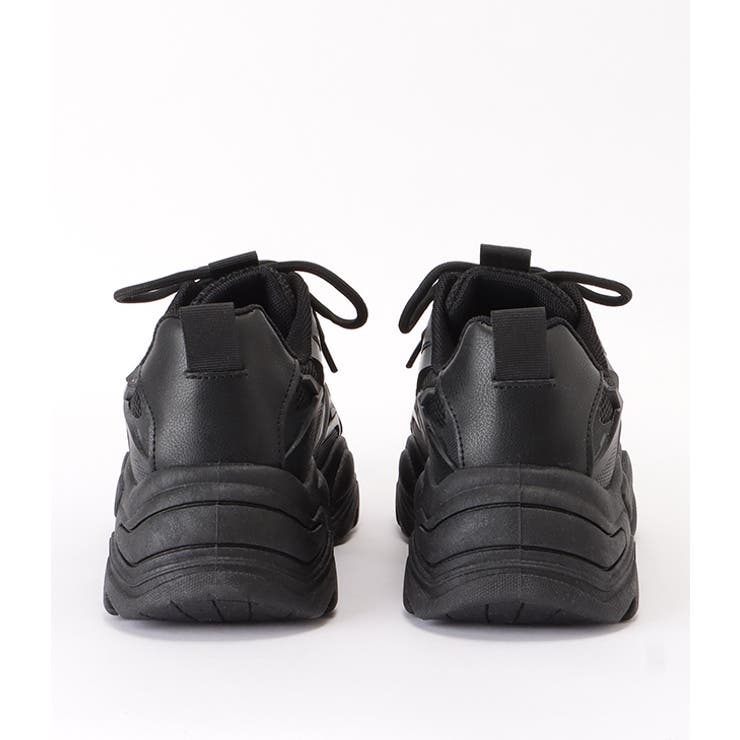 異素材ボリュームレースアップスニーカー 女性 レディース | レースレディース  | 詳細画像17 