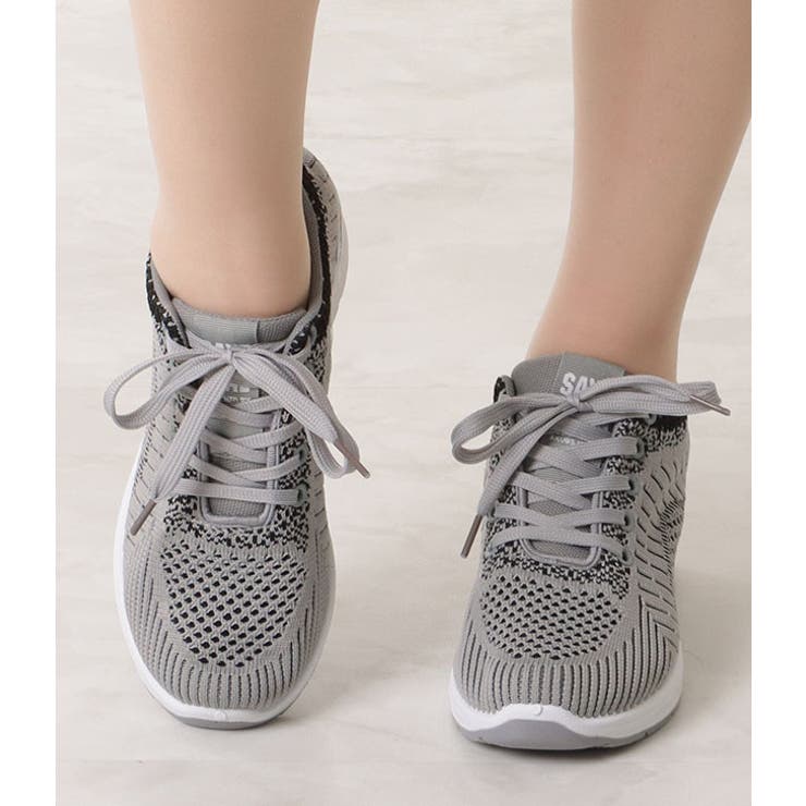 モザイクストラップインヒールスニーカー 女性 レディース | レースレディース  | 詳細画像10 