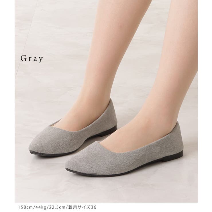 スエード調ベーシックポインテッドパンプス 女性 レディース | レースレディース  | 詳細画像12 