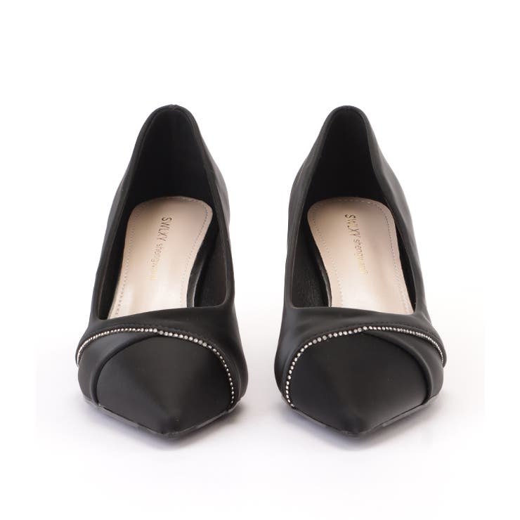 レザー調ラインビジューポインテッドパンプス レディース 女性 | レースレディース  | 詳細画像15 