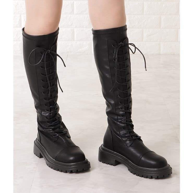 ロングブーツ スムース スエー | レースレディース  | 詳細画像7 