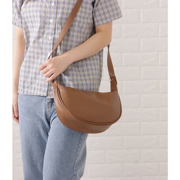 マットレザー調ラウンドボディバッグ レディース 女性 | レースレディース  | 詳細画像11 