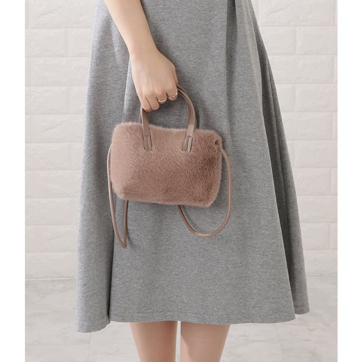 ミックスツイードスタッズ付き2WAYショルダーバッグ レディース 女性 | レースレディース  | 詳細画像14 