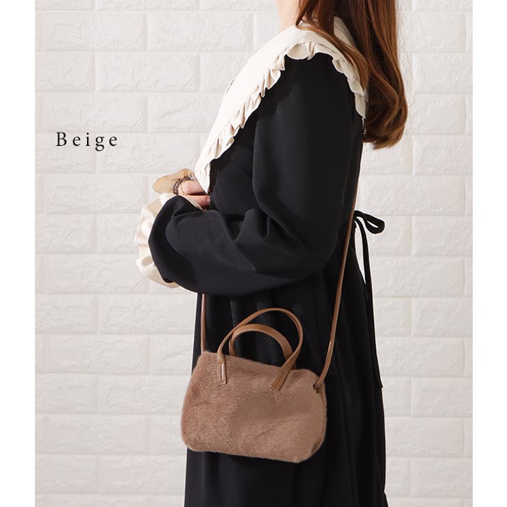 ミックスツイードスタッズ付き2WAYショルダーバッグ レディース 女性 | レースレディース  | 詳細画像15 