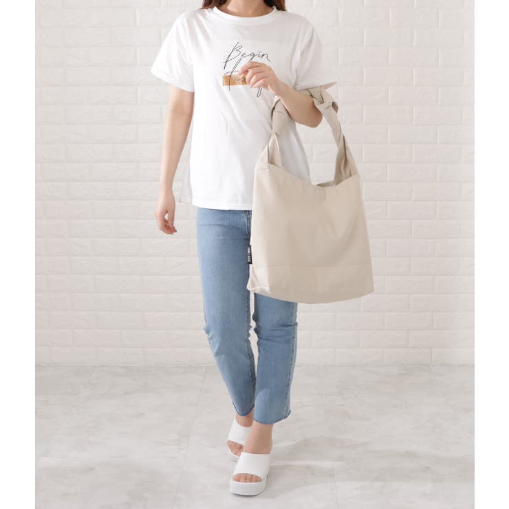 ワンカラーむすびハンドルベーシックトートバッグ レディース 女性 | レースレディース  | 詳細画像15