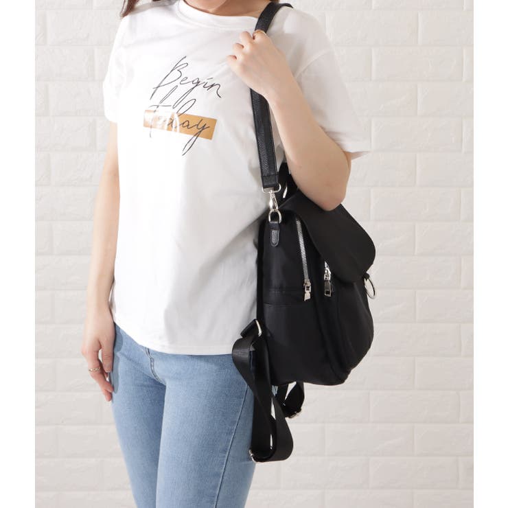 3WAYアレンジポリエステルバックパック レディース 女性 | レースレディース  | 詳細画像10 