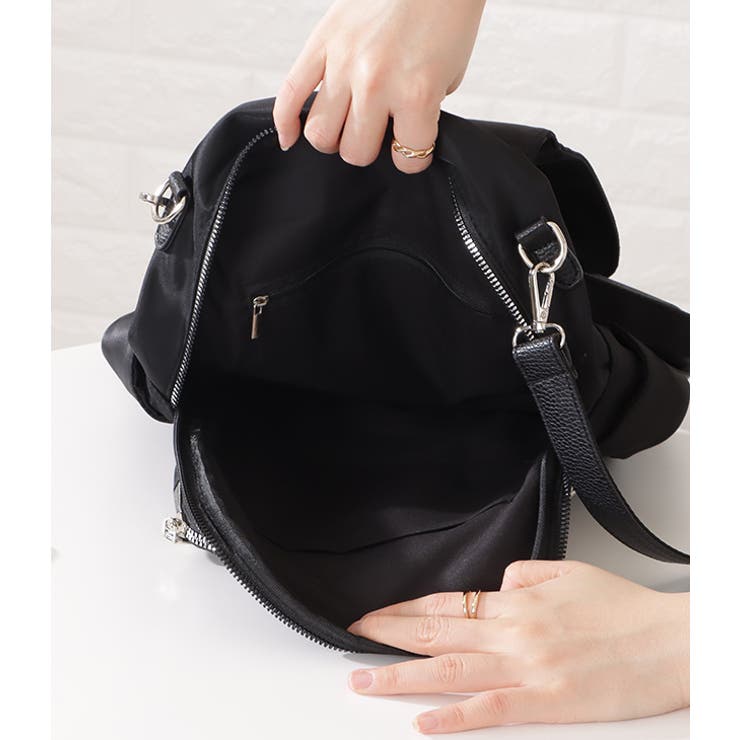 3WAYアレンジポリエステルバックパック レディース 女性 | レースレディース  | 詳細画像13 