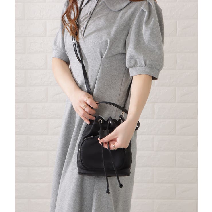 巾着型多ポケット2WAYショルダーバッグ レディース 女性 | レースレディース  | 詳細画像7 