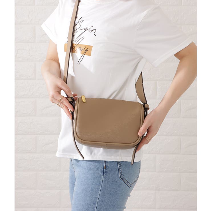 マットレザー調ミニマルワンカラーハンドバッグ レディース 女性 | レースレディース  | 詳細画像16 