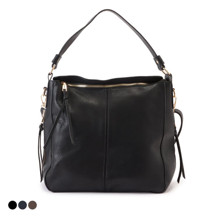 ポーチ付きレザー調2WAYショルダーバッグ レディース 女性 | レースレディース  | 詳細画像1 